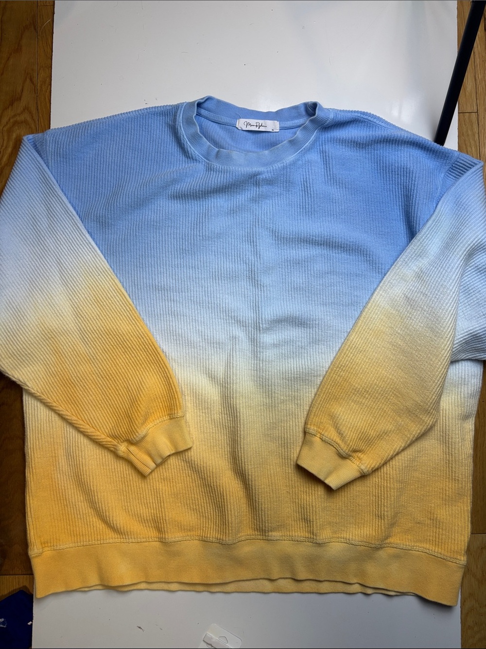 Moon‎ Ryder dip dye pullover sweater sz XL